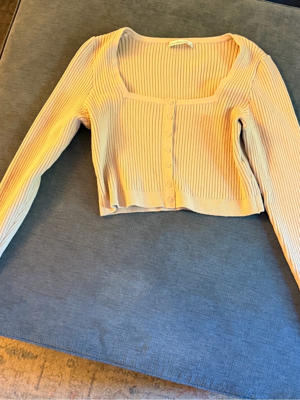 Abercrombie and Fitch ribbed crop cardigan